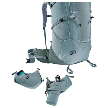 Deuter Aircontact Core 55+10 SL - Women's Trekkingrucksack 79 cm (shale - ivy) - Markenkoffer