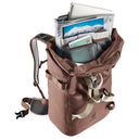 Deuter Amager 25+5 - wasserdichter Fahrradrucksack 15" 48 cm (raisin) - Markenkoffer