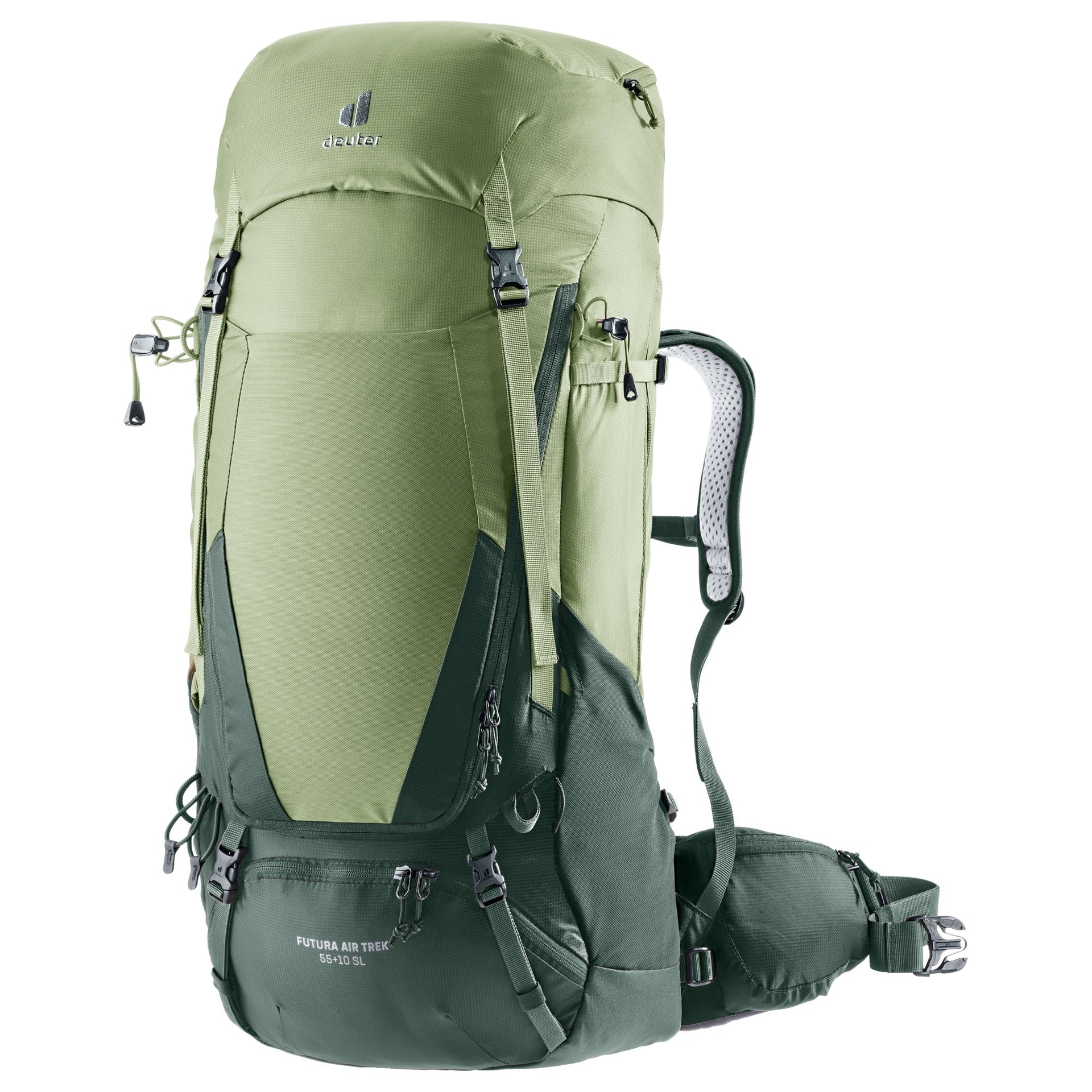 Deuter Futura Air Trek 55+10 SL Trekkingrucksack grove-ivy – Markenkoffer