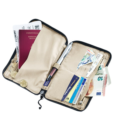 Deuter Travel Wallet - Reisegeldbörse 8cc 20 cm (schwarz) - Markenkoffer