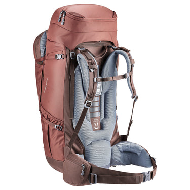 Deuter Voyager 60+10 SL - Women's Reiserucksack 13" 80 cm (caspia - raisin) - Markenkoffer