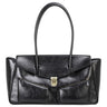 HUGO Women Quinley Shoulder Bag - Schultertasche 48 cm (black)