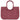 reisenthel shopping loopshopper L - Einkaufstasche mit Bügel 46 cm (twist maroon)