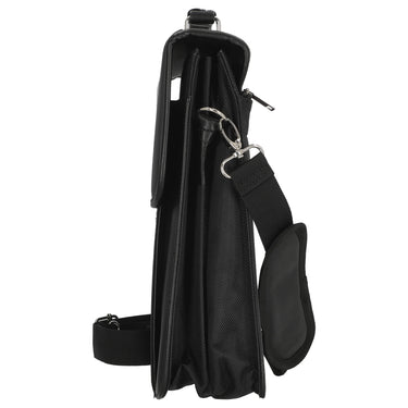 D&N Basic Line - Aktentasche 41 cm Nylon (schwarz) - Markenkoffer