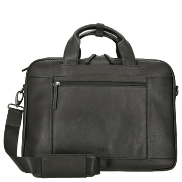 D&N Business Line - Aktentasche 40 cm Leder (black) - Markenkoffer