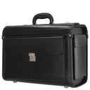 D&N Business - Pilotenkoffer 46 cm Leder (schwarz) - Markenkoffer