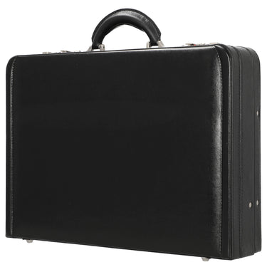 D&N Tradition Business - Aktenkoffer 44 cm erw. Leder (schwarz) - Markenkoffer