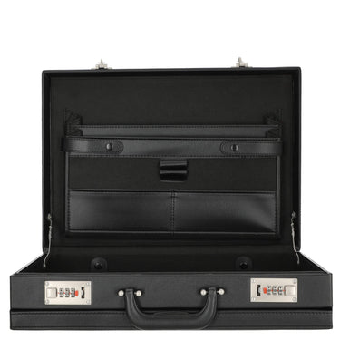 D&N Tradition Business - Aktenkoffer 44 cm erw. PU (schwarz) - Markenkoffer