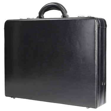 D&N Tradition Business - Aktenkoffer 45 cm erw. Leder (schwarz) - Markenkoffer