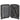 D&N Travel Line 2900 - 4 - Rollen - Kabinentrolley S 55 cm (grau) - Markenkoffer