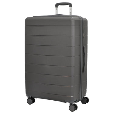 D&N Travel Line 2900 - 4 - Rollen - Trolley L 75 cm erw. (grau) - Markenkoffer