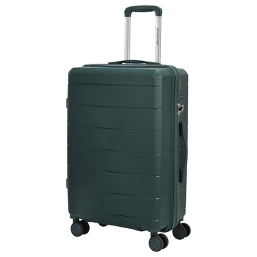 D&N Travel Line 2900 - 4 - Rollen - Trolley M 65 cm (dunkelgrün) - Markenkoffer
