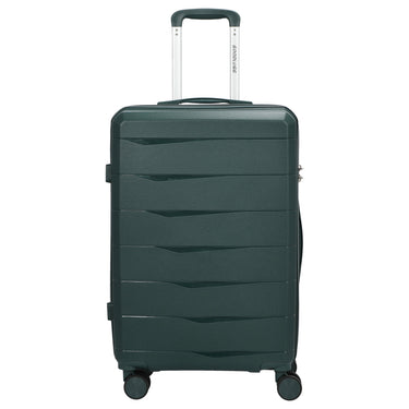 D&N Travel Line 2900 - 4 - Rollen - Trolley M 65 cm (dunkelgrün) - Markenkoffer