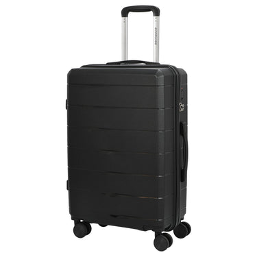 D&N Travel Line 2900 - 4 - Rollen - Trolley M 65 cm (schwarz) - Markenkoffer