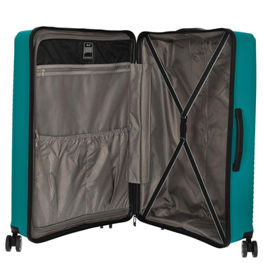 D&N Travel Line 4000 - 4 - Rollen - Trolley L 76 cm (grün) - Markenkoffer