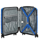 D&N Travel Line 4100 - 4 - Rollen - Kabinentrolley S 54 cm (blau) - Markenkoffer