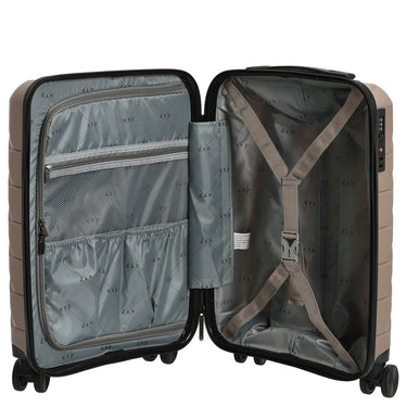 D&N Travel Line 4100 - 4-Rollen-Kabinentrolley S 54 cm (taupe) - Ansicht 6