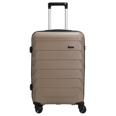 D&N Travel Line 4100 - 4 - Rollen - Trolley M 64 cm (taupe) - Markenkoffer