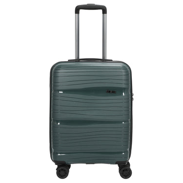 D&N Travel Line 4300 - 4 - Rollen - Kabinentrolley S 55 cm (dunkelgrün) - Markenkoffer