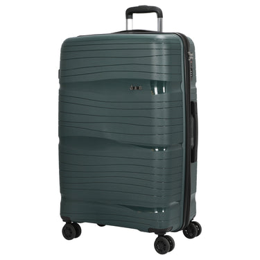 D&N Travel Line 4300 - 4 - Rollen - Trolley L 76 cm (dunkelgrün) - Markenkoffer