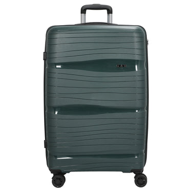 D&N Travel Line 4300 - 4 - Rollen - Trolley L 76 cm (dunkelgrün) - Markenkoffer