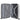 D&N Travel Line 4500+ - 4 - Rollen - Trolley L 75 cm erw. (grau) - Markenkoffer