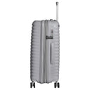 D&N Travel Line 4500+ - 4 - Rollen - Trolley M 65 cm erw. (grau) - Markenkoffer