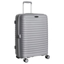 D&N Travel Line 4500+ - 4 - Rollen - Trolley M 65 cm erw. (grau) - Markenkoffer