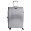 D&N Travel Line 4500+ - 4 - Rollen - Trolley M 65 cm erw. (grau) - Markenkoffer