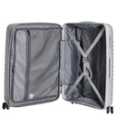 D&N Travel Line 4500+ - 4 - Rollen - Trolley M 65 cm erw. (grau) - Markenkoffer