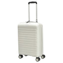 D&N Travel Line 4700+ - 4 - Rollen - Kabinentrolley S 55 cm erw. (cream white) - Markenkoffer