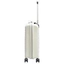 D&N Travel Line 4700+ - 4 - Rollen - Kabinentrolley S 55 cm erw. (cream white) - Markenkoffer
