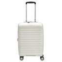 D&N Travel Line 4700+ - 4 - Rollen - Kabinentrolley S 55 cm erw. (cream white) - Markenkoffer
