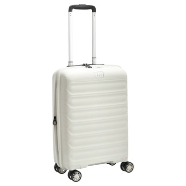 D&N Travel Line 4700+ - 4 - Rollen - Kabinentrolley S 55 cm erw. (cream white) - Markenkoffer