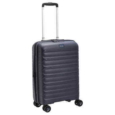 D&N Travel Line 4700+ - 4 - Rollen - Kabinentrolley S 55 cm erw. (navy) - Markenkoffer