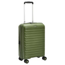 D&N Travel Line 4700+ - 4 - Rollen - Kabinentrolley S 55 cm erw. (olive green) - Markenkoffer