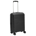 D&N Travel Line 4700+ - 4-Rollen-Kabinentrolley S 55 cm erw. (schwarz) - Ansicht 5
