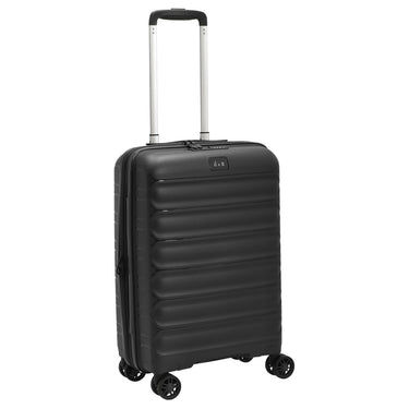 D&N Travel Line 4700+ - 4-Rollen-Kabinentrolley S 55 cm erw. (schwarz) - Ansicht 5