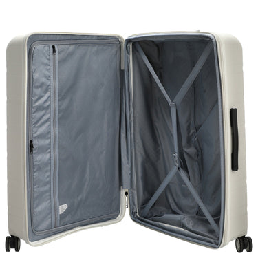 D&N Travel Line 4700+ - 4 - Rollen - Trolley L 78 cm erw. (cream white) - Markenkoffer