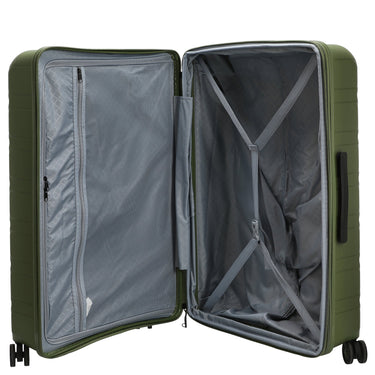 D&N Travel Line 4700+ - 4 - Rollen - Trolley L 78 cm erw. (olive green) - Markenkoffer