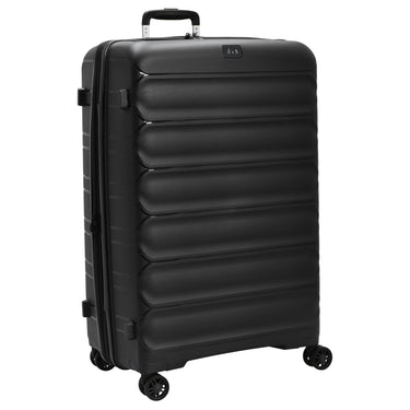 D&N Travel Line 4700+ - 4 - Rollen - Trolley L 78 cm erw. (schwarz) - Markenkoffer