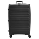 D&N Travel Line 4700+ - 4 - Rollen - Trolley L 78 cm erw. (schwarz) - Markenkoffer