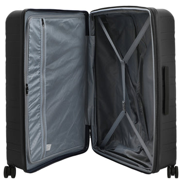 D&N Travel Line 4700+ - 4 - Rollen - Trolley L 78 cm erw. (schwarz) - Markenkoffer