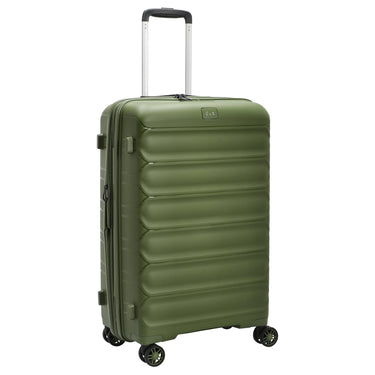 D&N Travel Line 4700+ - 4 - Rollen - Trolley M 68 cm erw. (olive green) - Markenkoffer
