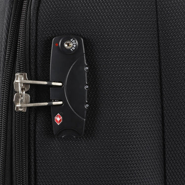 D&N Travel Line 6404 - 4 - Rollen - Trolley L 78 cm (blau) - Markenkoffer