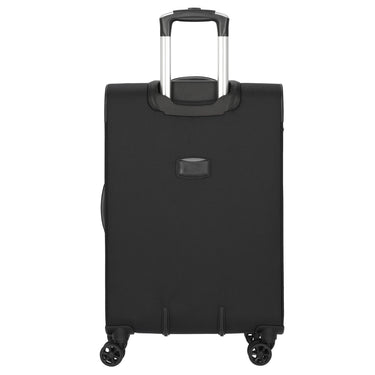D&N Travel Line 6404 - 4 - Rollen - Trolley M 68 cm (schwarz) - Markenkoffer