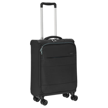 D&N Travel Line 9004 - 4 - Rollen - Kabinentrolley S 55 cm (schwarz) - Markenkoffer