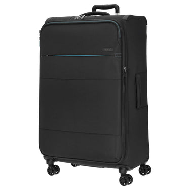 D&N Travel Line 9004 - 4 - Rollen - Trolley L 79 cm (schwarz) - Markenkoffer