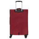 D&N Travel Line 9104 - 4 - Rollen - Trolley M 67 cm erw. (bordeaux) - Markenkoffer