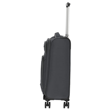 D&N Travel Line 9204 - 4 - Rollen - Kabinentrolley S 55 cm (grau) - Markenkoffer